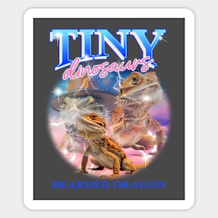 Bearded Dragon Tiny Dinosaurs - Lizard Lovers Sticker